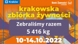 Krakowska Zbiórka Żywności 10-14.10.2022