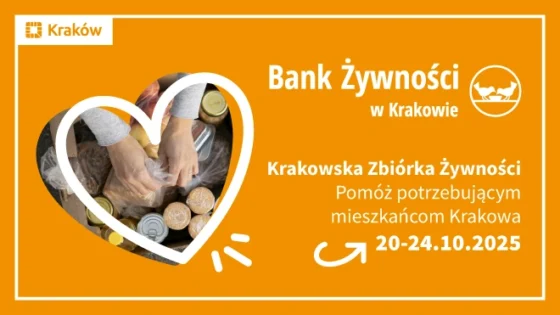 Zakończyliśmy nabór do Krakowskiej Zbiórki Żywności 2025