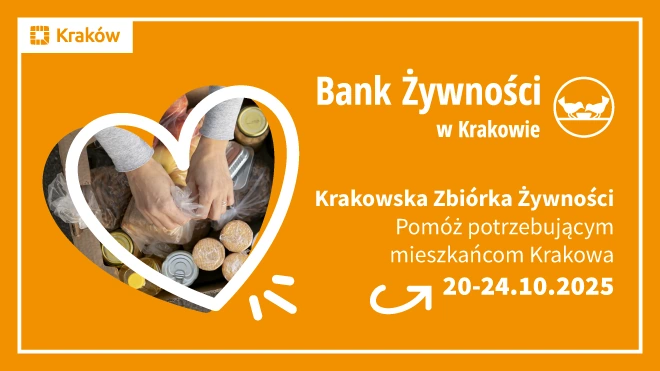 Zakończyliśmy nabór do Krakowskiej Zbiórki Żywności 2025