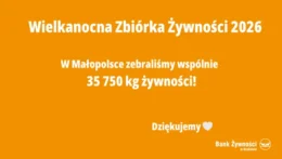W Małopolsce zebraliśmy 35 750 kg żywności!