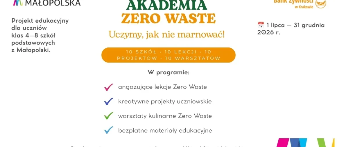 Akademia Zero Waste – uczymy, jak nie marnować!