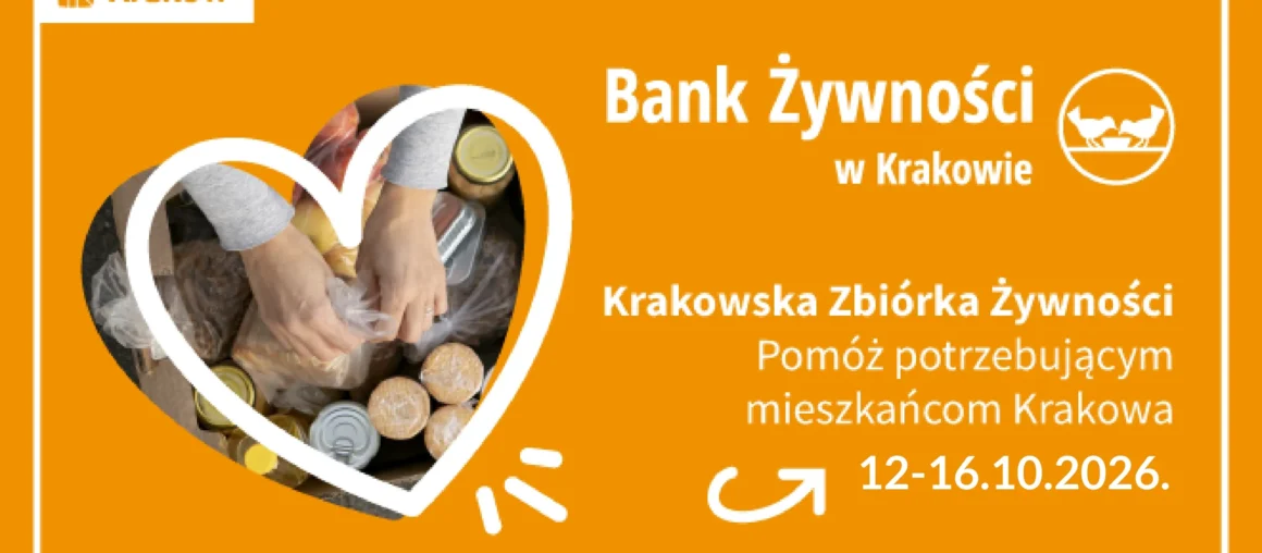 Rekordowa Krakowska Zbiórka Żywności! 99 instytucji dołącza do tegorocznej akcji