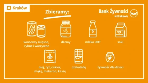 Krakowska Zbiórka Żywności 2026 – wszystko gotowe, zaczynamy!